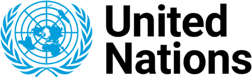 Graphic logo: United Nations