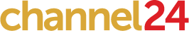 Graphic logo: Channel 24