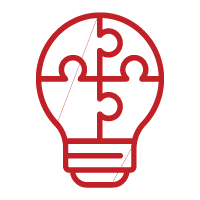 icon of a lightbulb