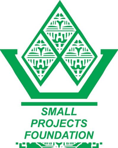 Graphic logo: Small Projects Foundation