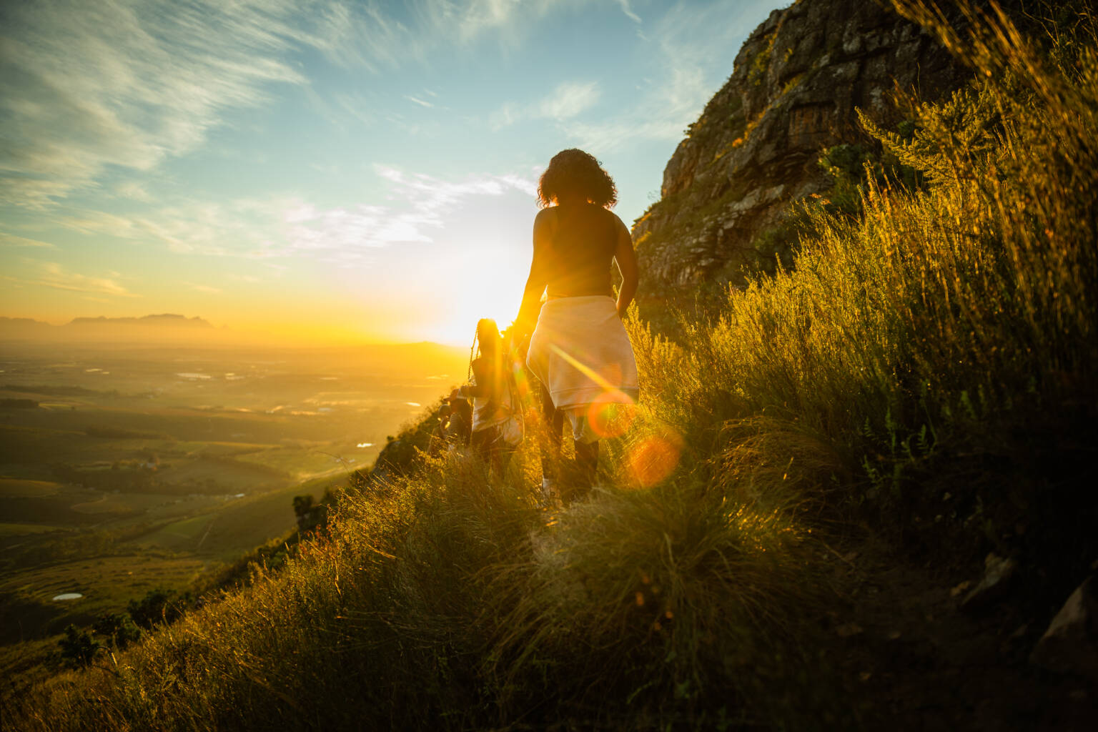 YLF Summit 2025 Hike sunset